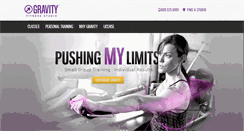 Desktop Screenshot of gravitystudio.com